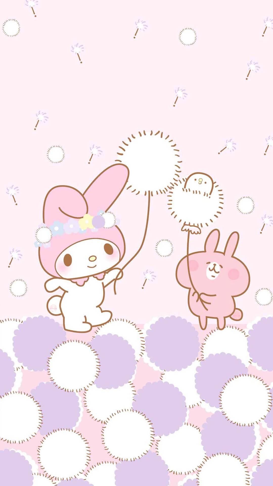 My Melody And Kanahei Background