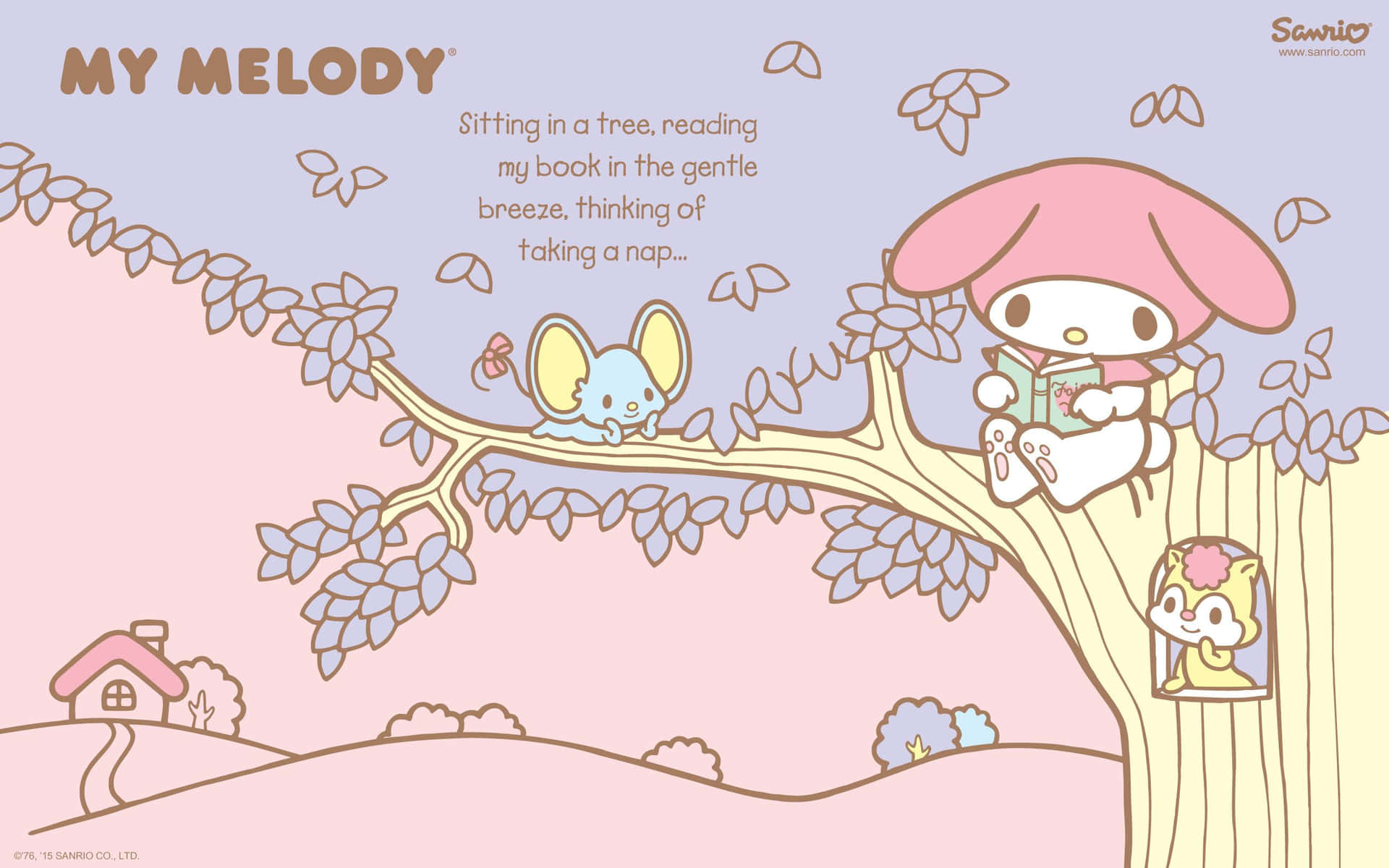 My Melody Is Ready To Get To Work On The Desktop Background