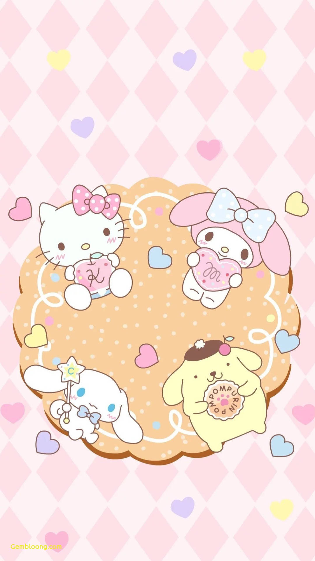My Melody With Sanrio Friends Background