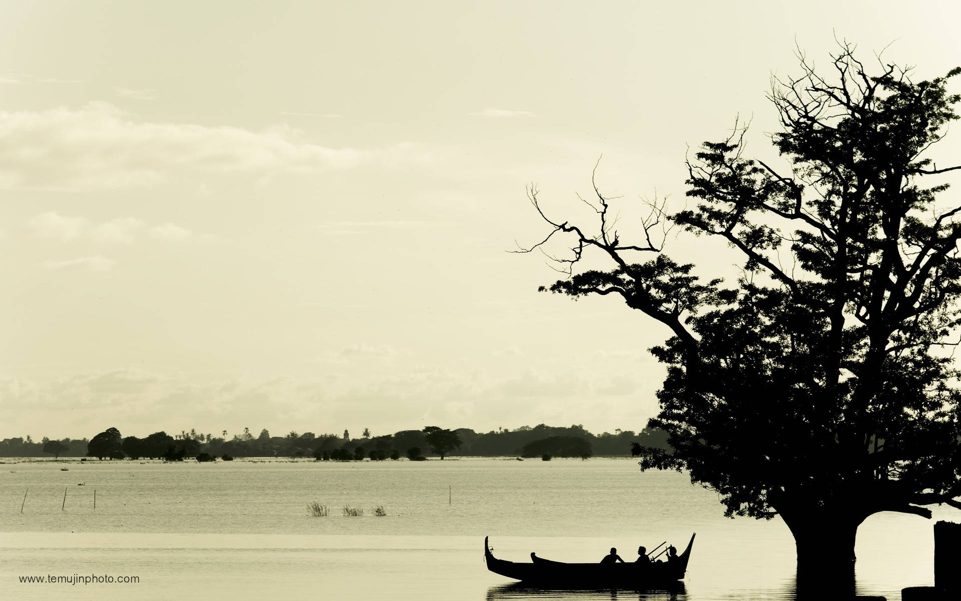 Myanmar Boat Sailing