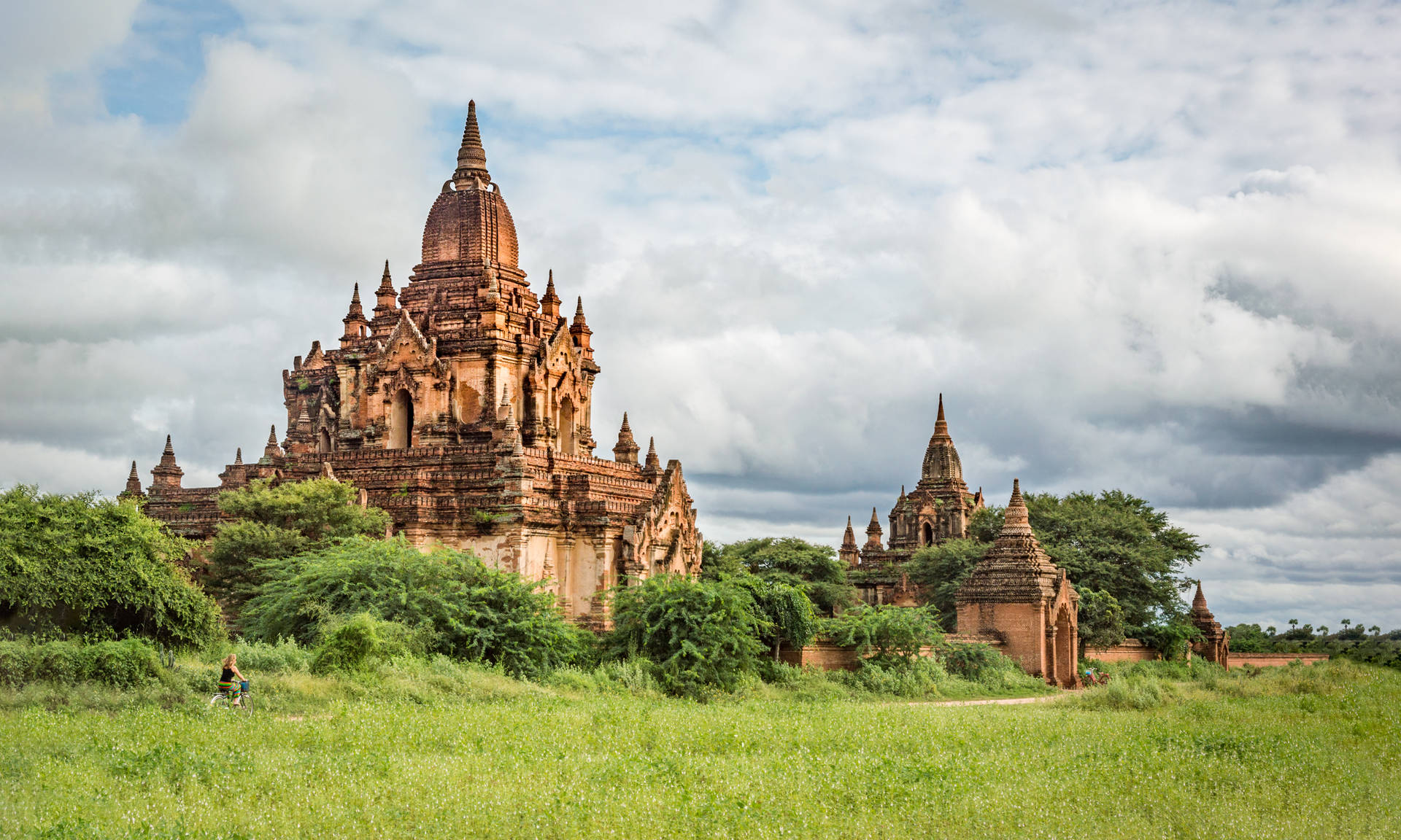 Myanmar Old Religious Churches Background