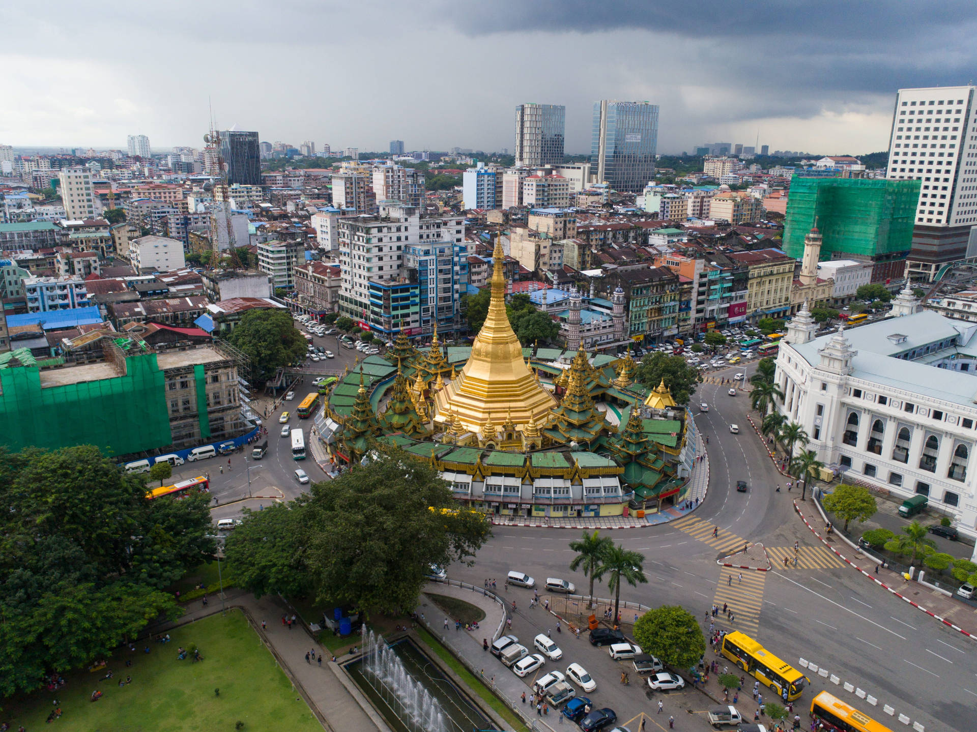 Myanmar Sule Pagoda