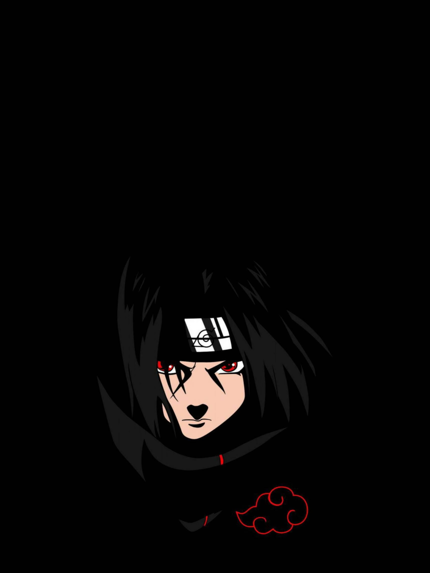 Mysterious Akatsuki Uchiha Itachi Pfp Digital Art Background