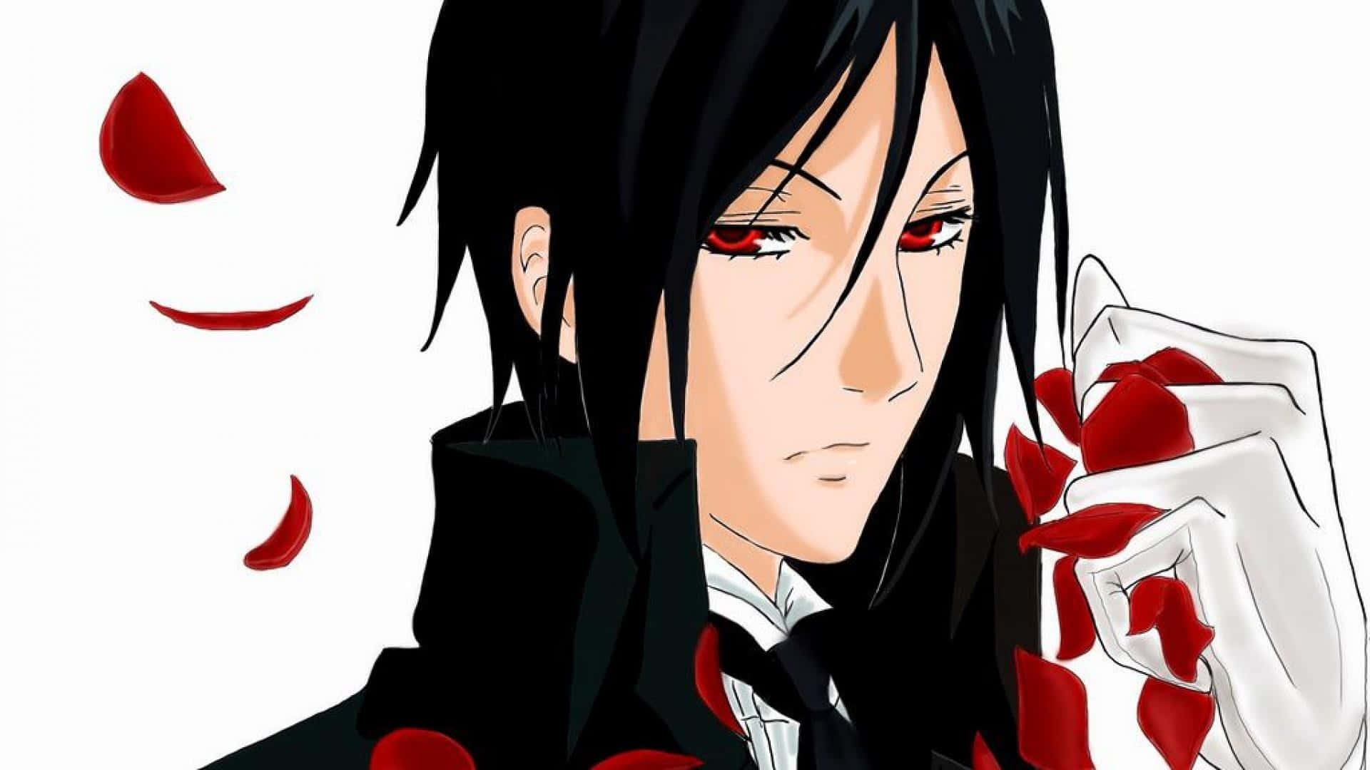 Mysterious And Captivating Sebastian Michaelis, The Dark Butler Background