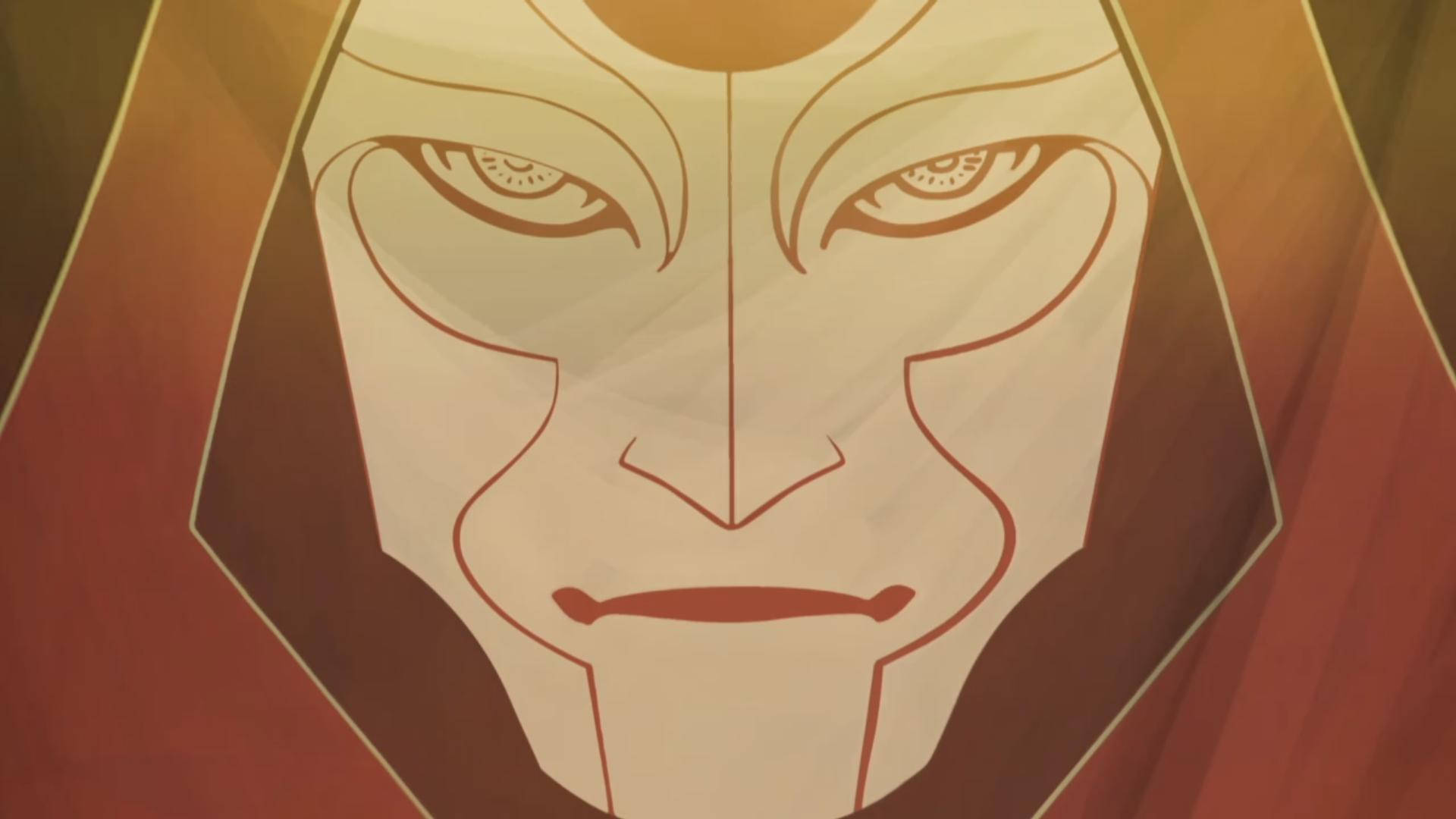 Mysterious Antagonist, Amon, From The Legend Of Korra Background