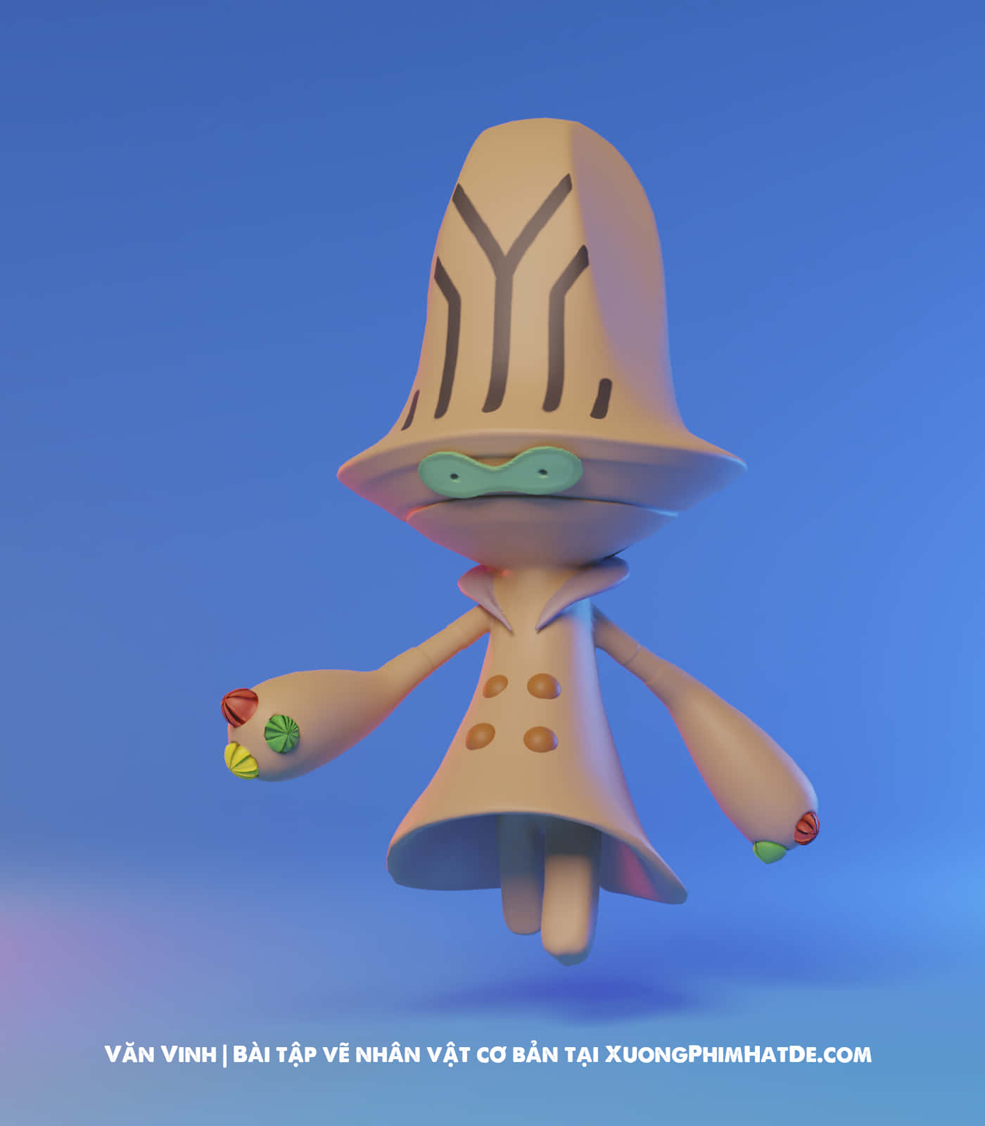 Mysterious Beheeyem In Its Glowing Aura Background