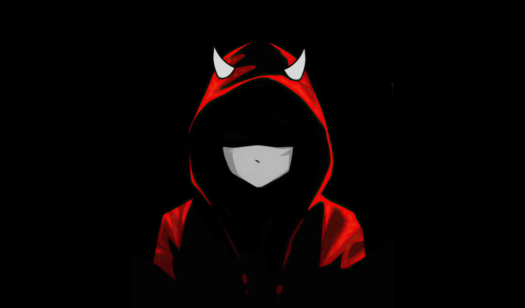 Mysterious Demon Hoodie Art Background