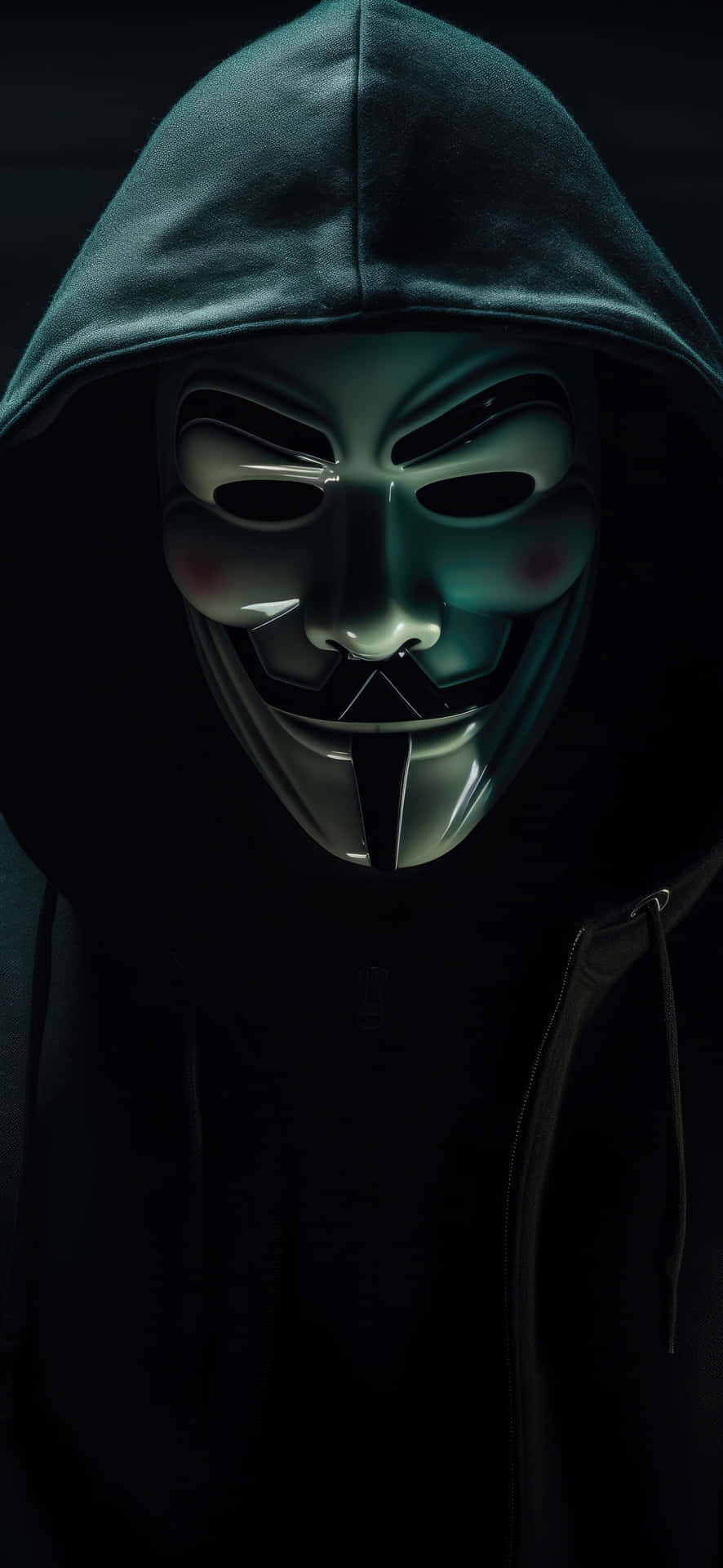 Mysterious_ Hacker_in_ V_for_ Vendetta_ Mask Background