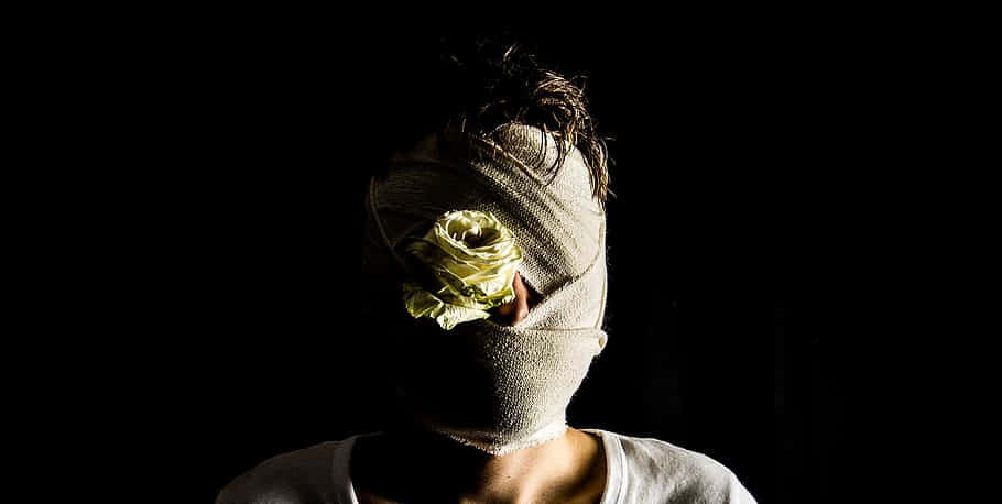 Mysterious Man With Ridiculous Head Wrap
