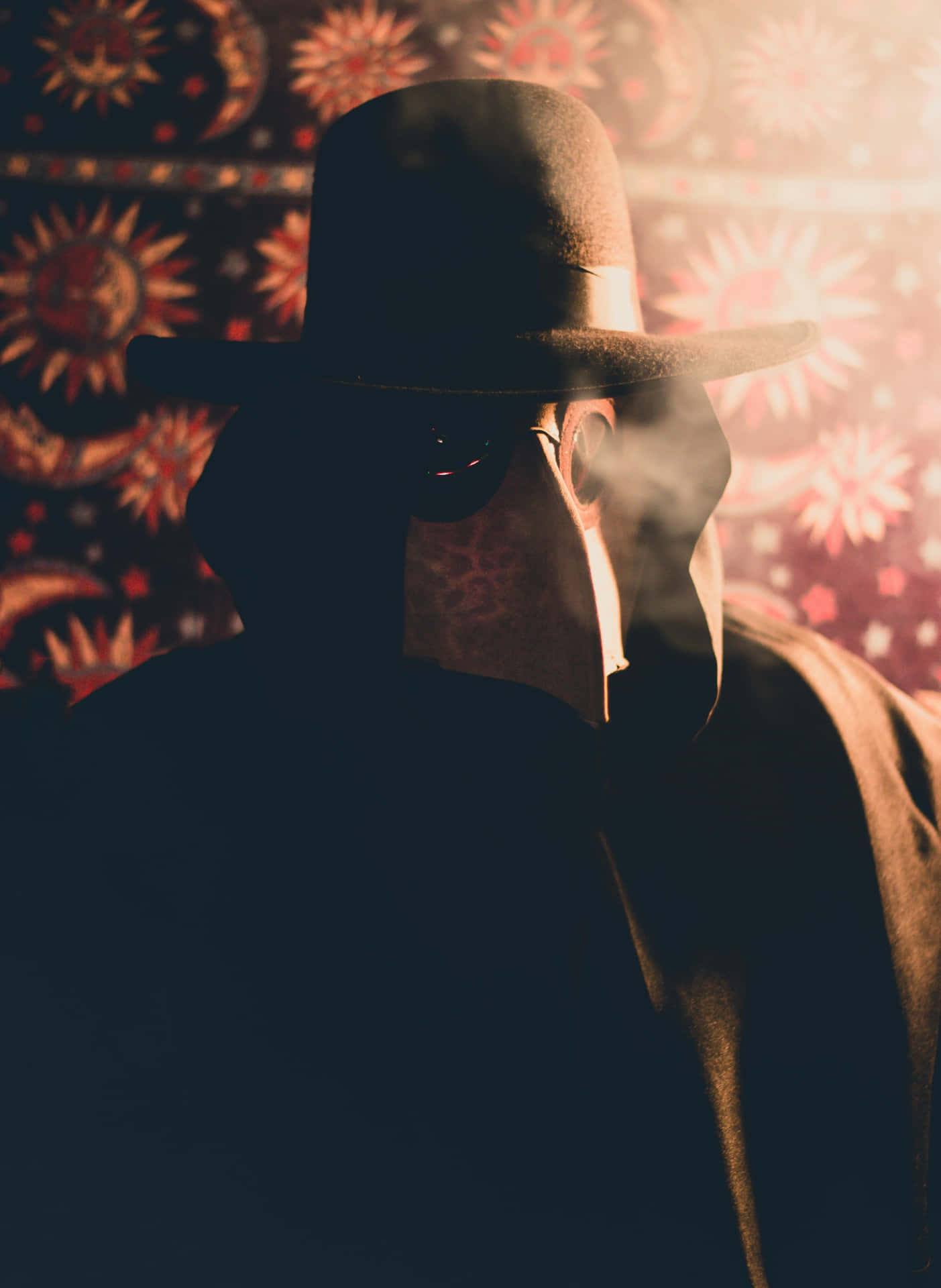 Mysterious Plague Doctor Silhouette