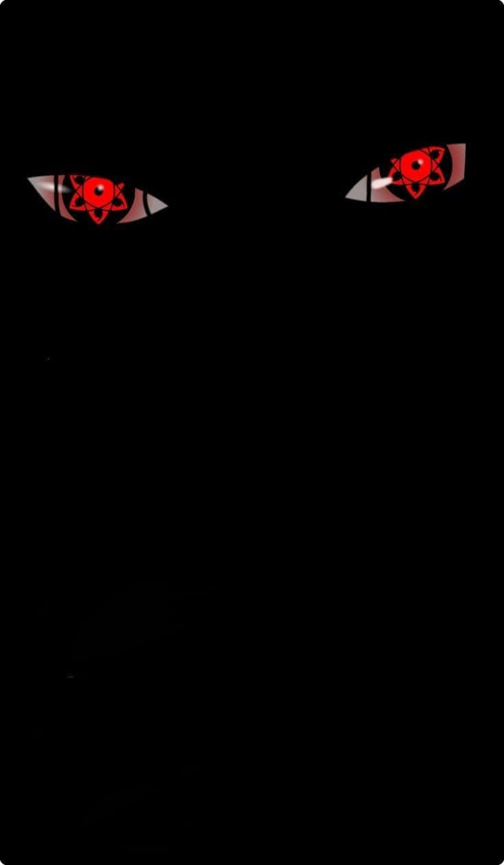 Mysterious_ Sharingan_ Eyes_in_ Darkness
