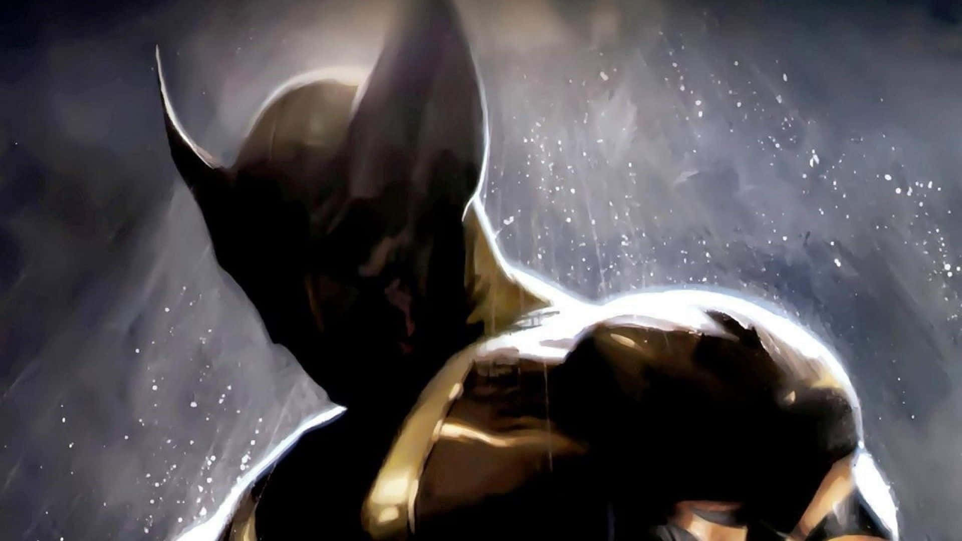 Mysterious Wolverine Silhouette Hd