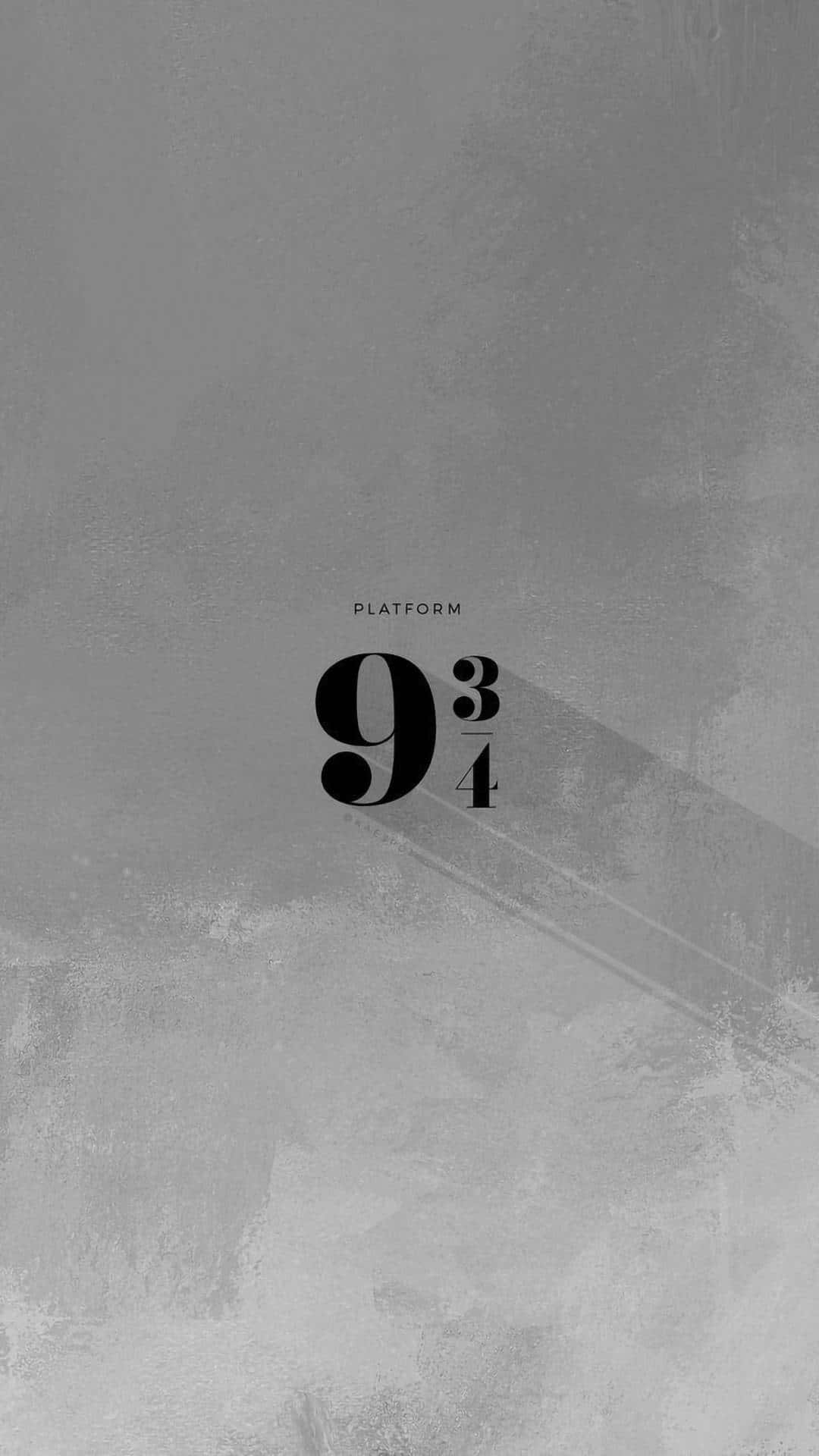 Mysterious World Of Harry Potter In Monochrome Background