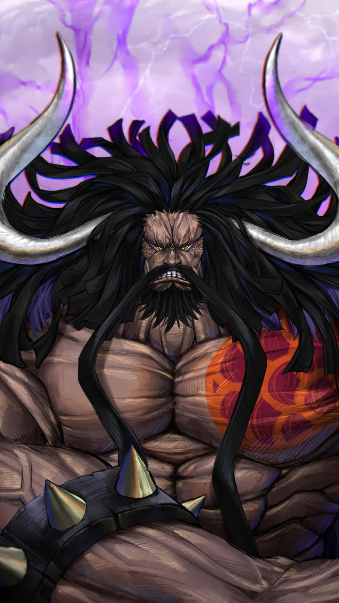 Mystic_ Horned_ Warrior_ Art Background