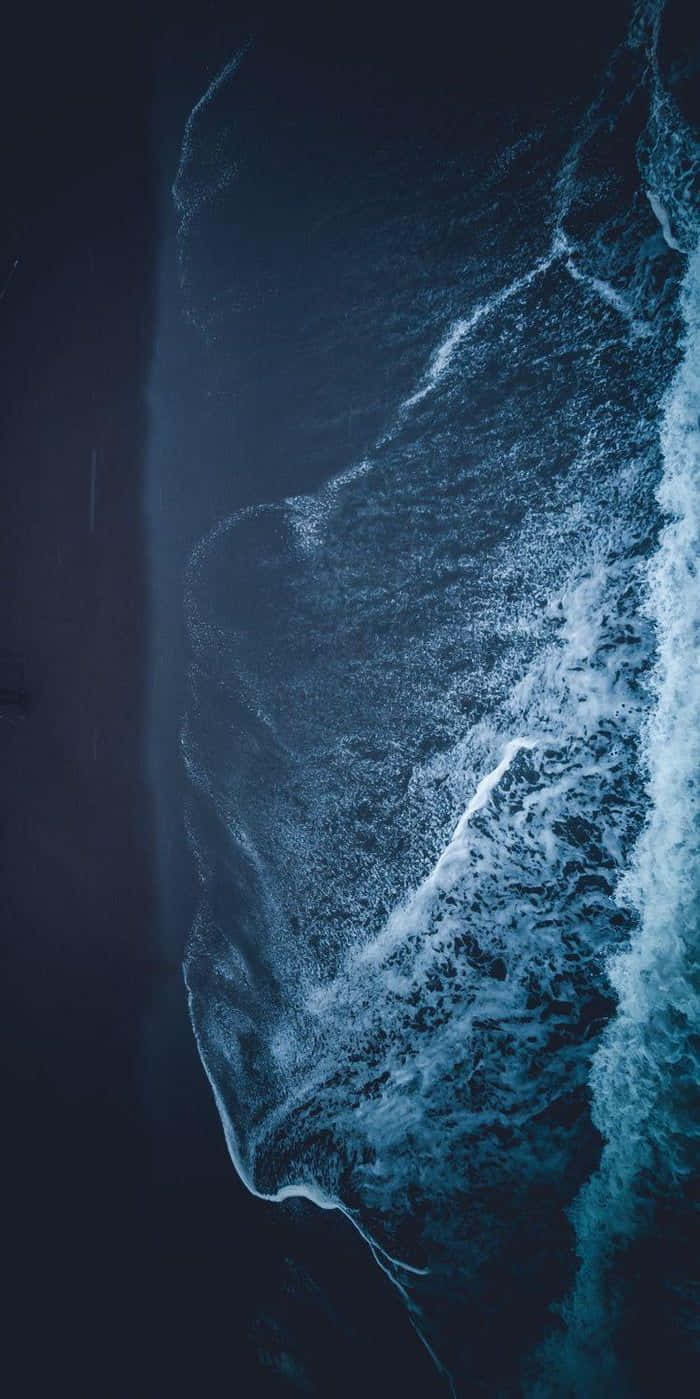 Mystic Ocean Waves Background