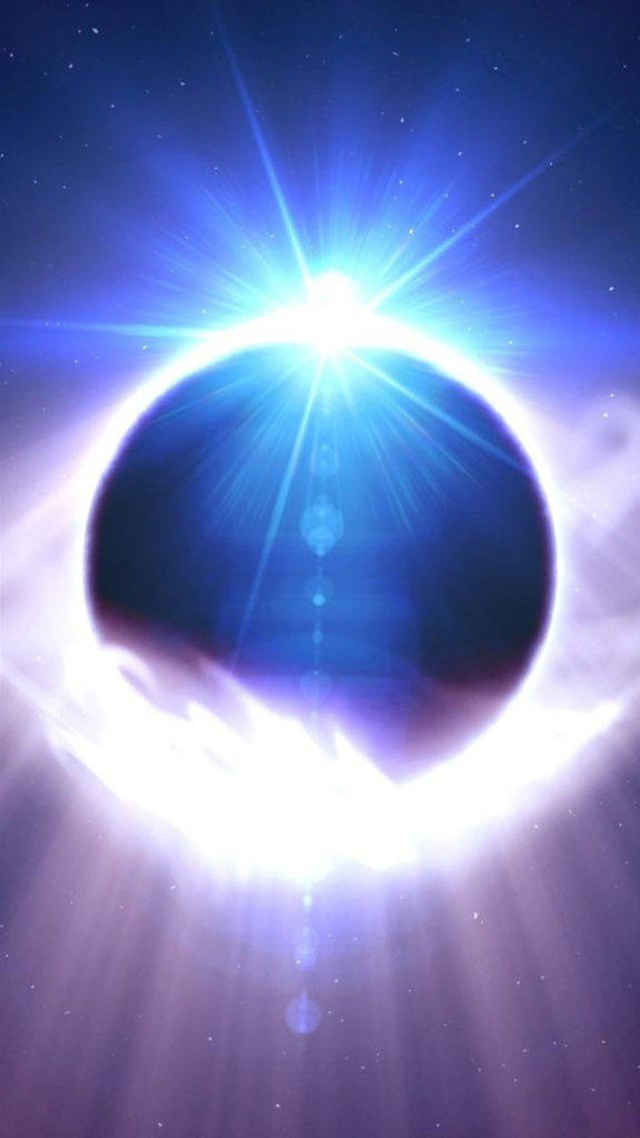 Mystic Planet Space Phone Background
