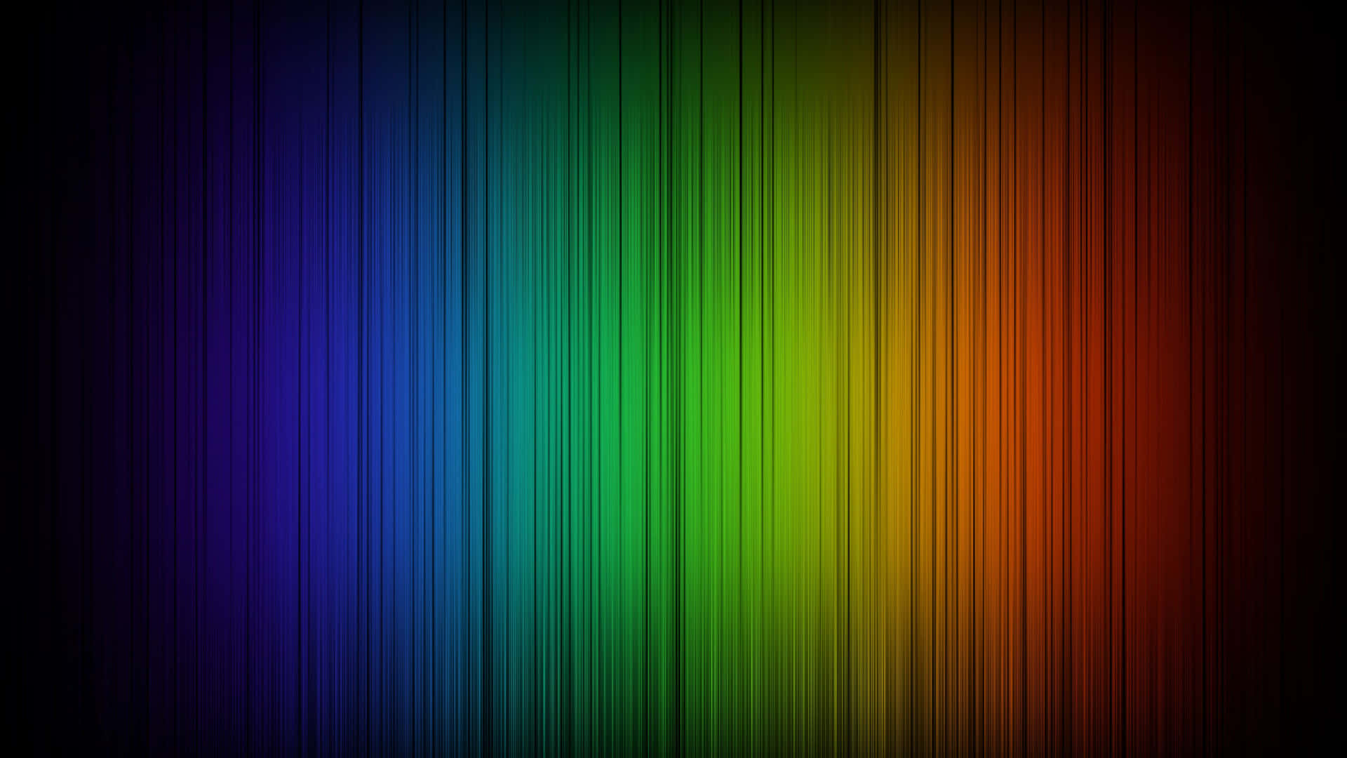 “mystical Black Rainbow Of Color And Beauty” Background