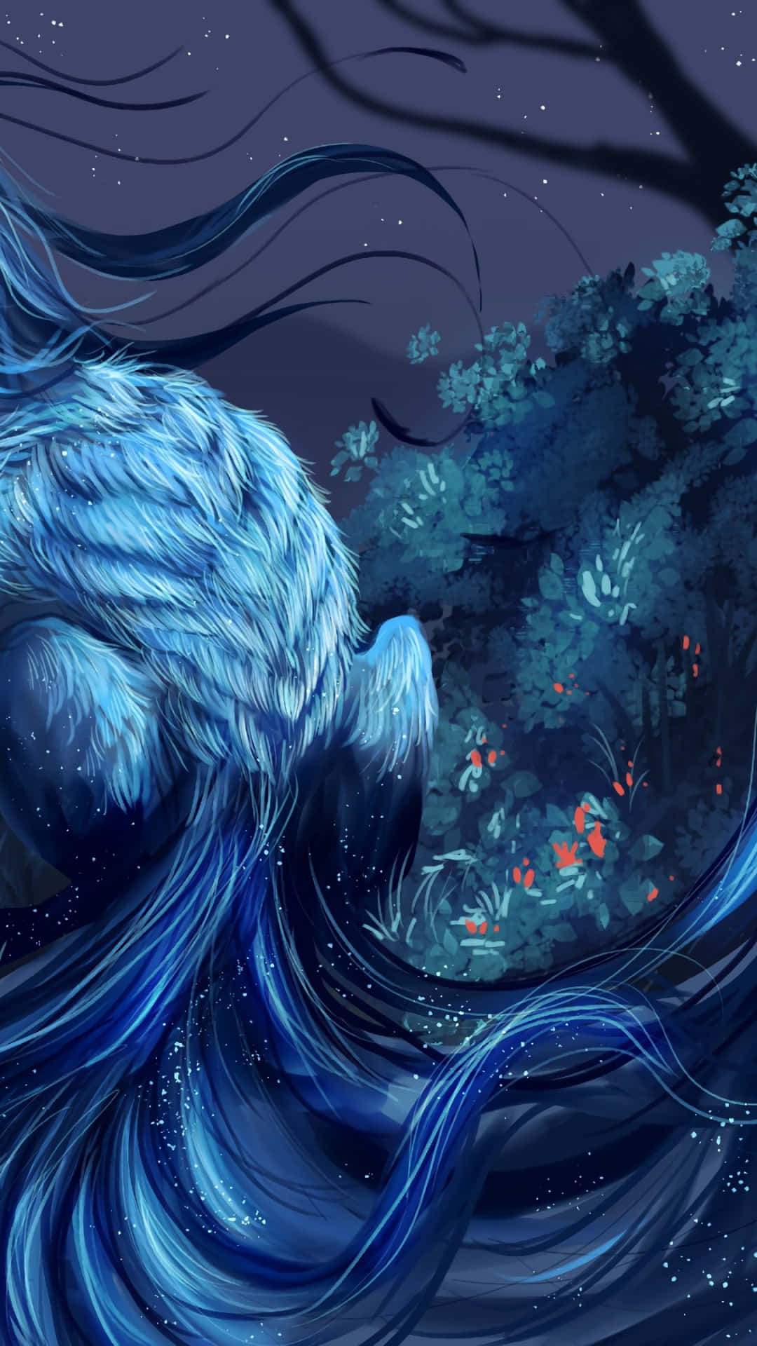 Mystical_ Forest_ Nymph Background