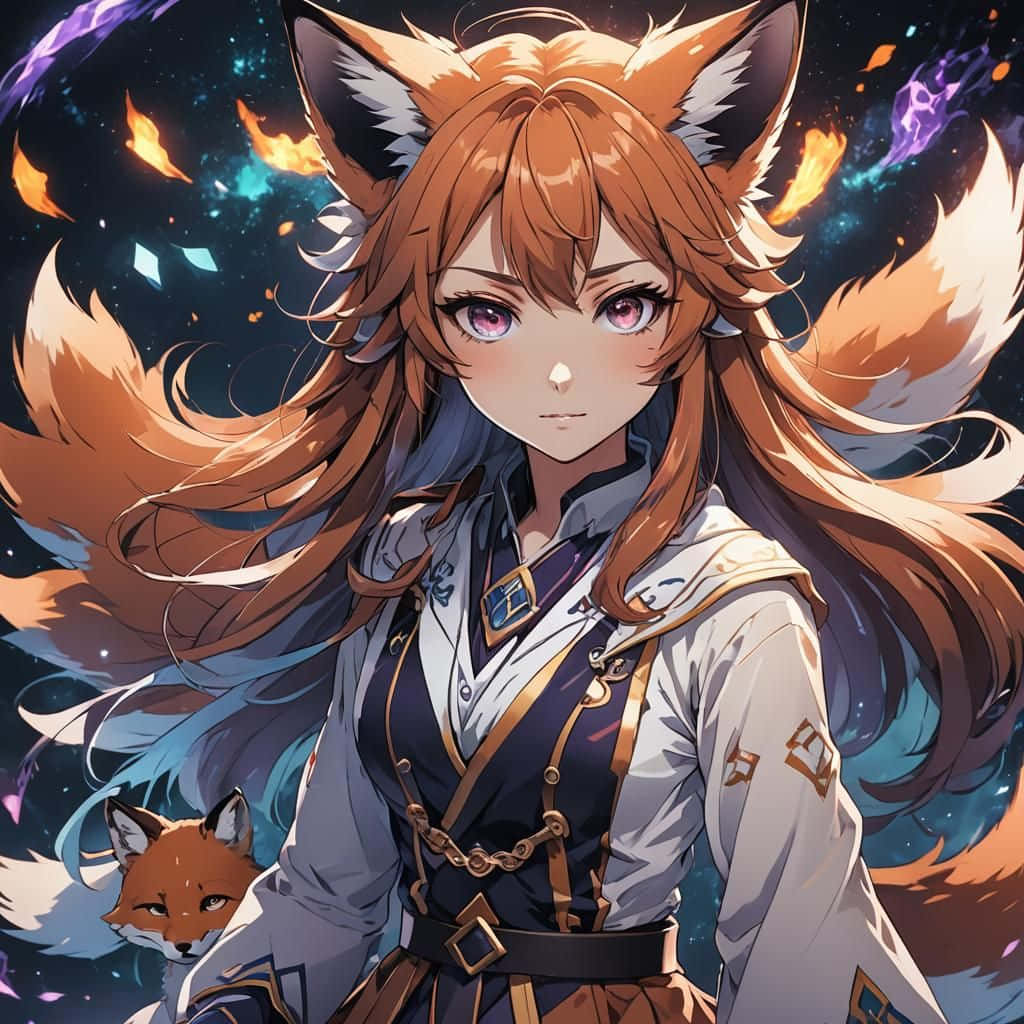 Mystical_ Fox_ Girl_ Among_ Stars.jpg