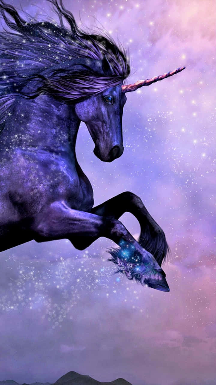 Mystical_ Galaxy_ Unicorn Background