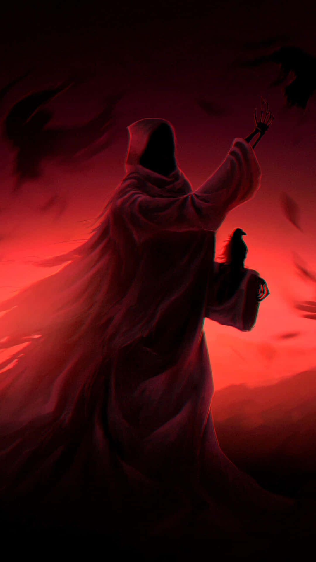 Mystical_ Ghostly_ Figure_ Red_ Background.jpg Background