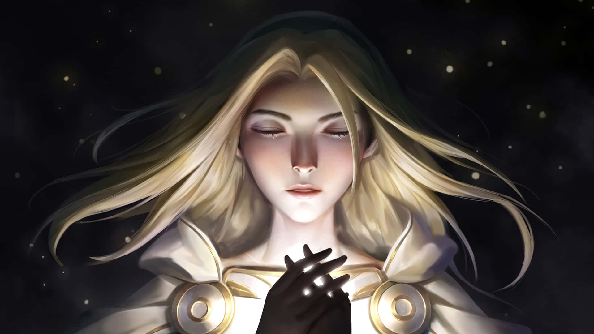 Mystical Light Mage Artwork