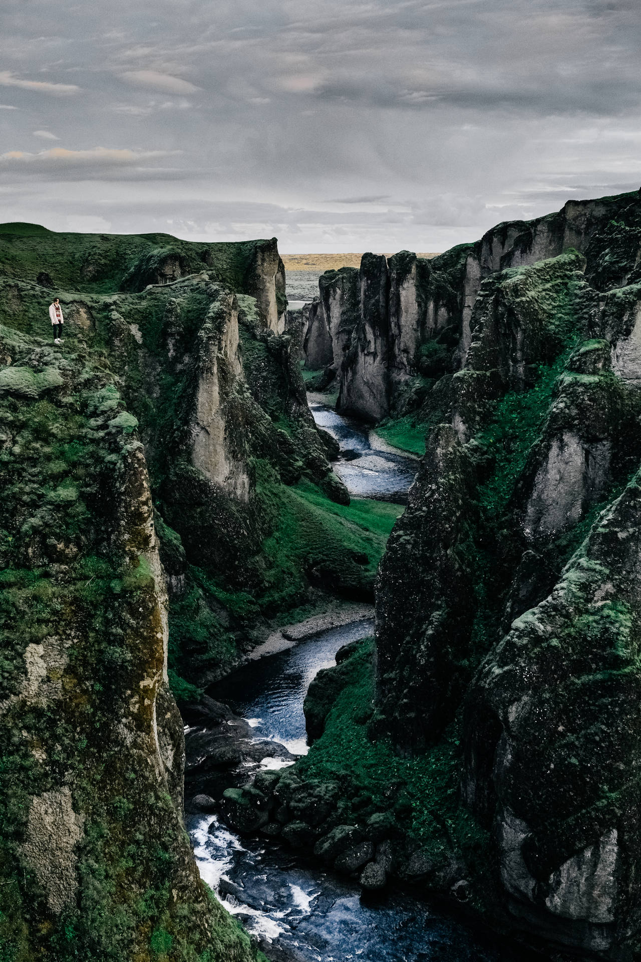 Mystical Northern Lights Dancing Over Iceland's Winter Landscape Background