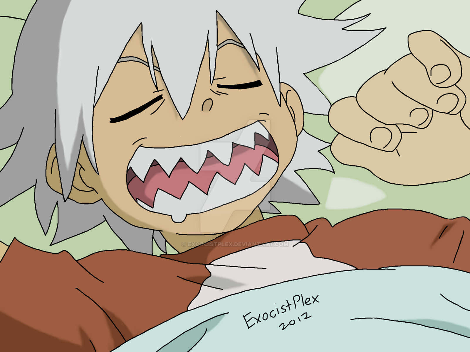 Mystical Power - Soul Eater Anime Pfp. Background