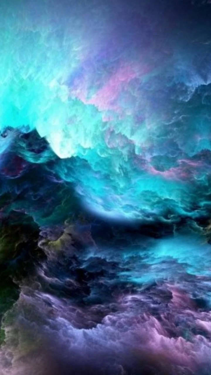 Mystical Psychedelic Cloudscape Background