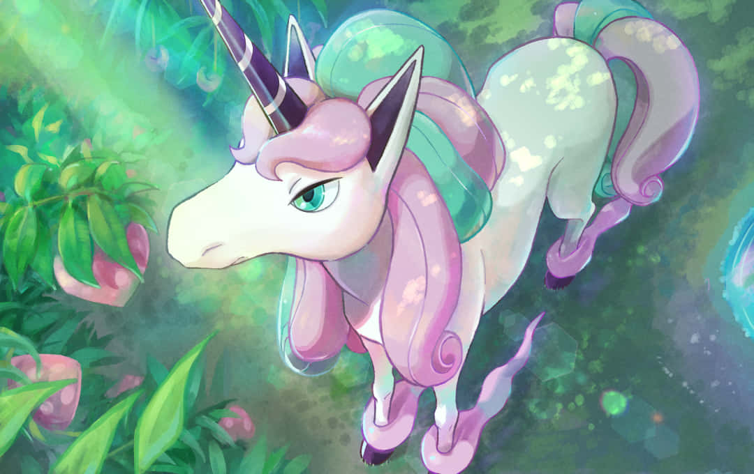 Mystical_ Rapidash_ Forest_ Glow