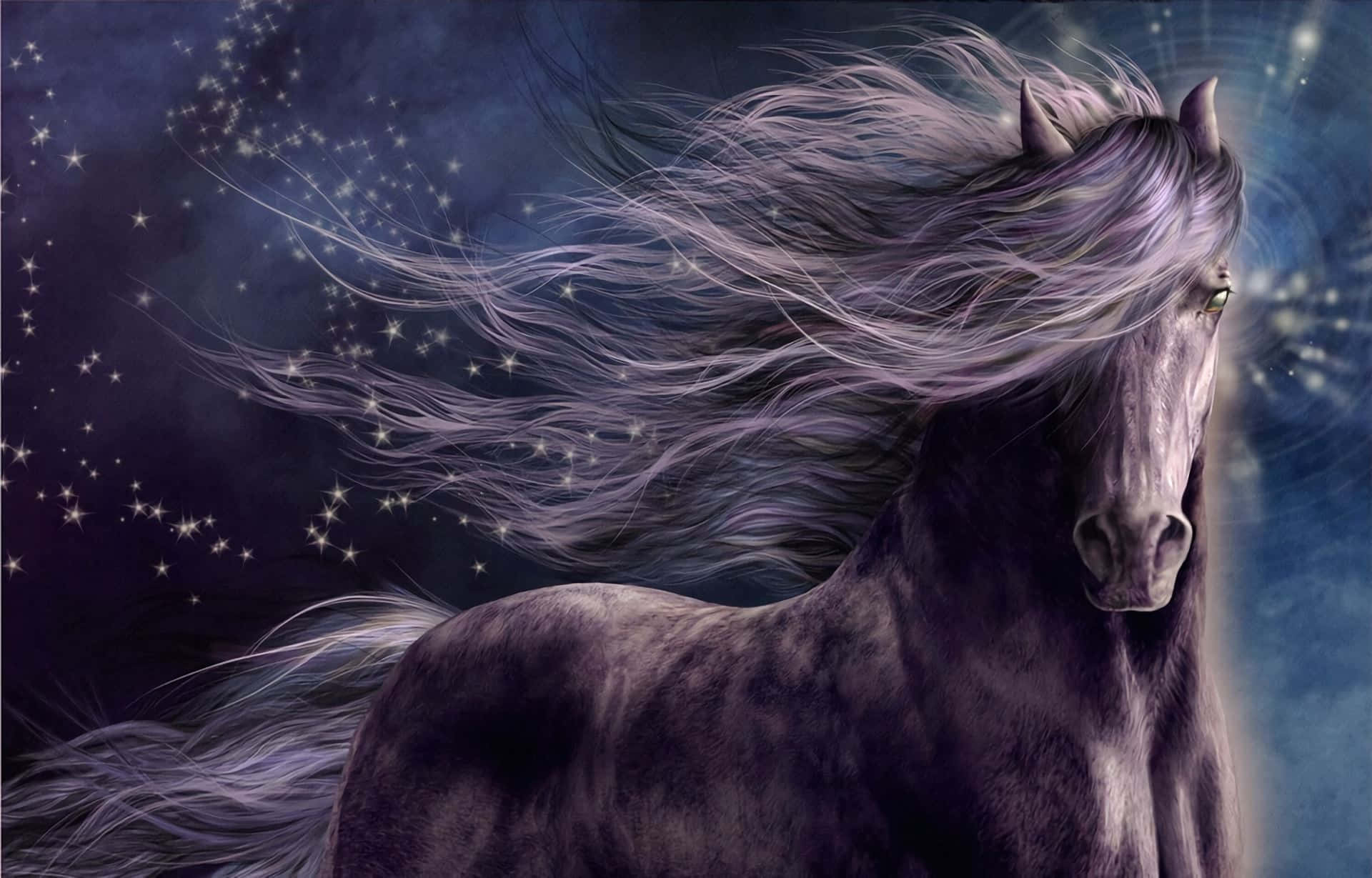 Mystical Starry Horse
