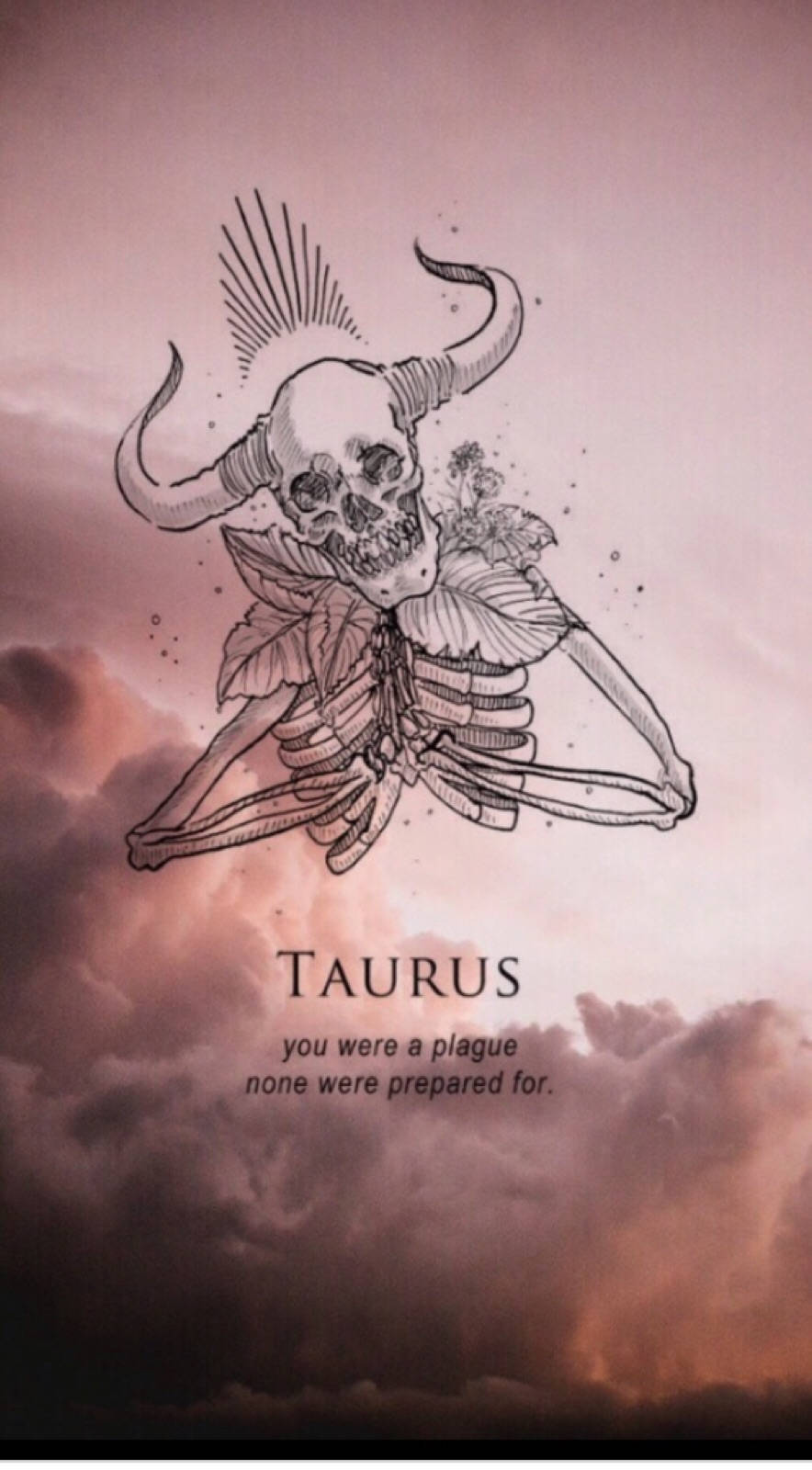 Mystical Taurus Energy Background