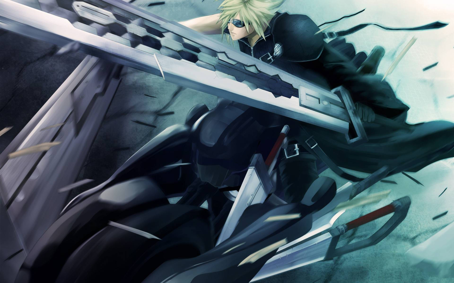 Mystifying Profile Picture - Cloud Strife Background