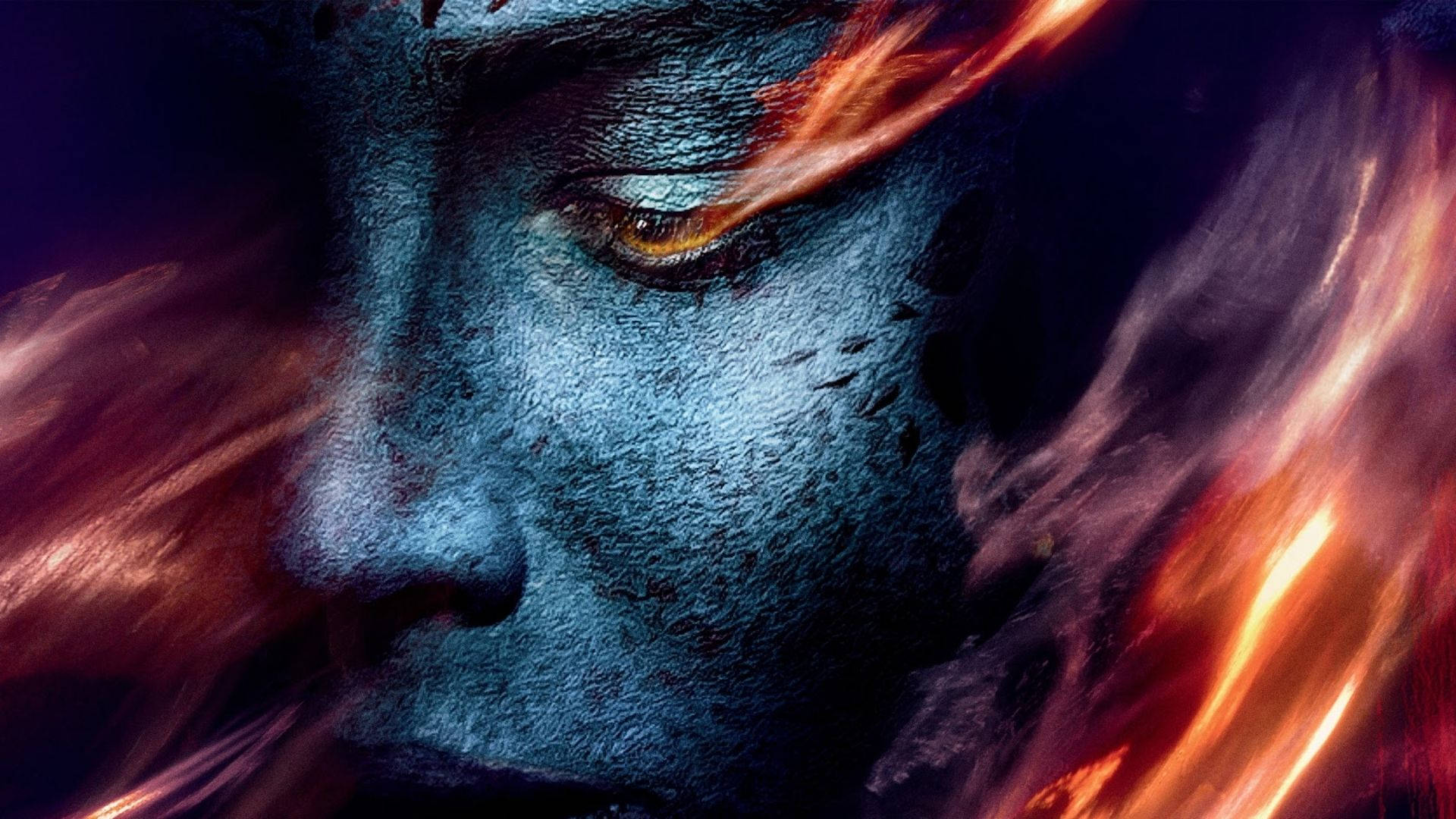 Mystique Blazing Face