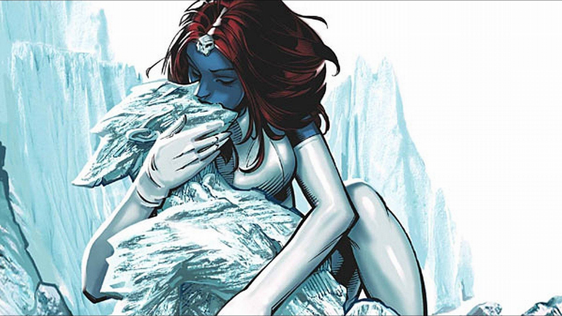 Mystique Kissing Iceman