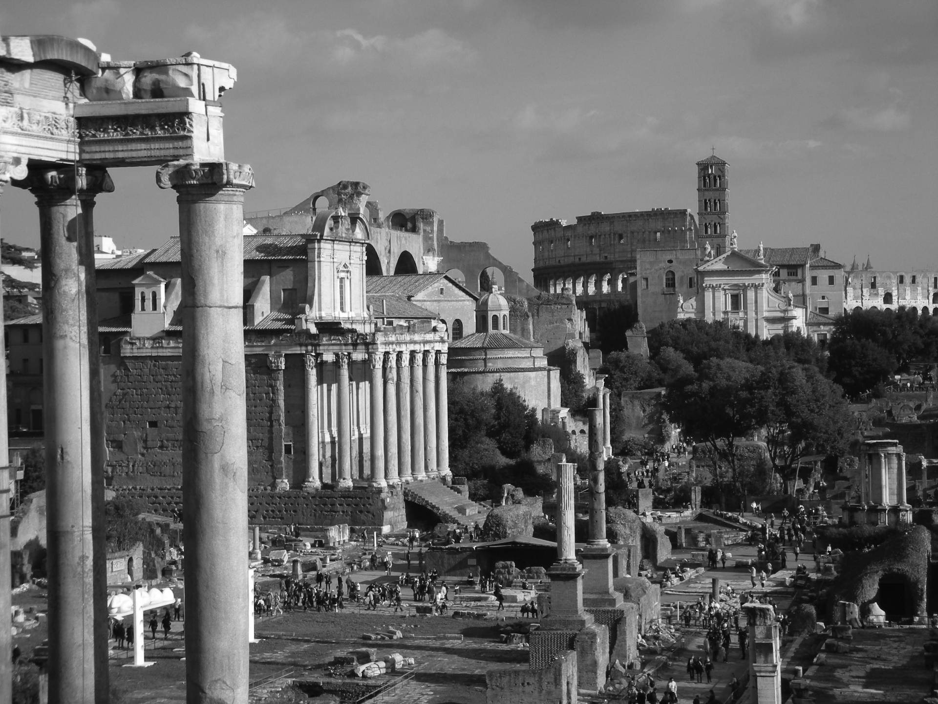 Mystique Of Monochromatic Rome