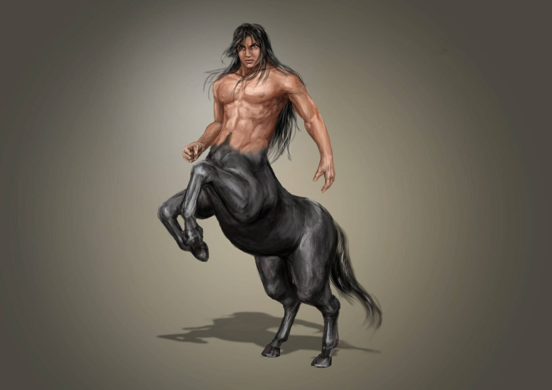 Mythical Creature Centaur Art Background