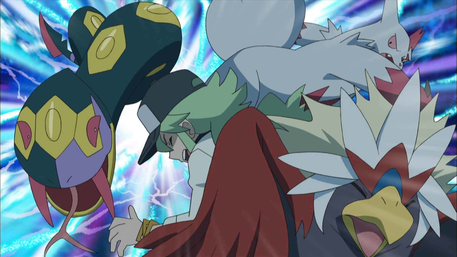 N And Braviary Being Attacked By Pokémon