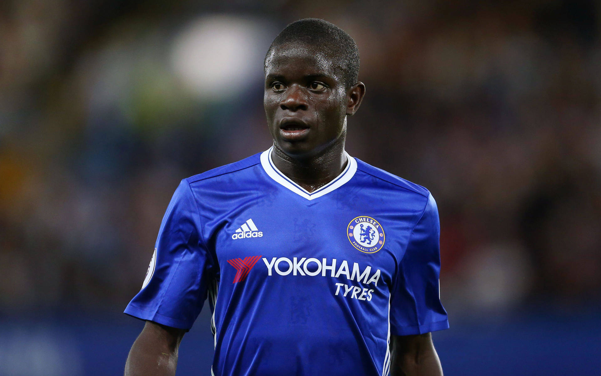 N'golo Kante During Game Up-close