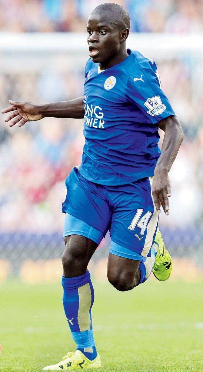 N'golo Kante Running Full Body