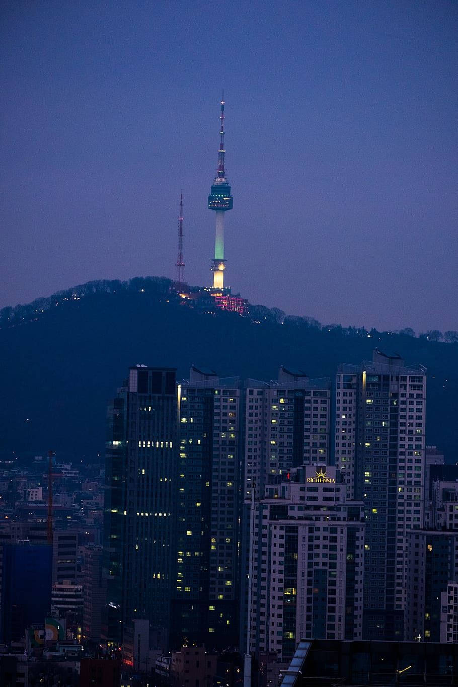 N Seoul Tower Korean Aesthetic