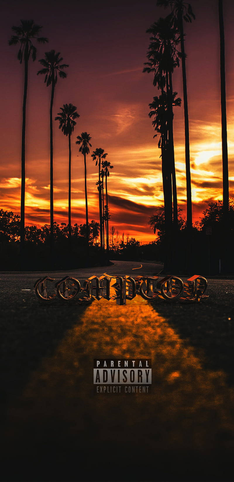 N.w.a. Compton California Sunset View