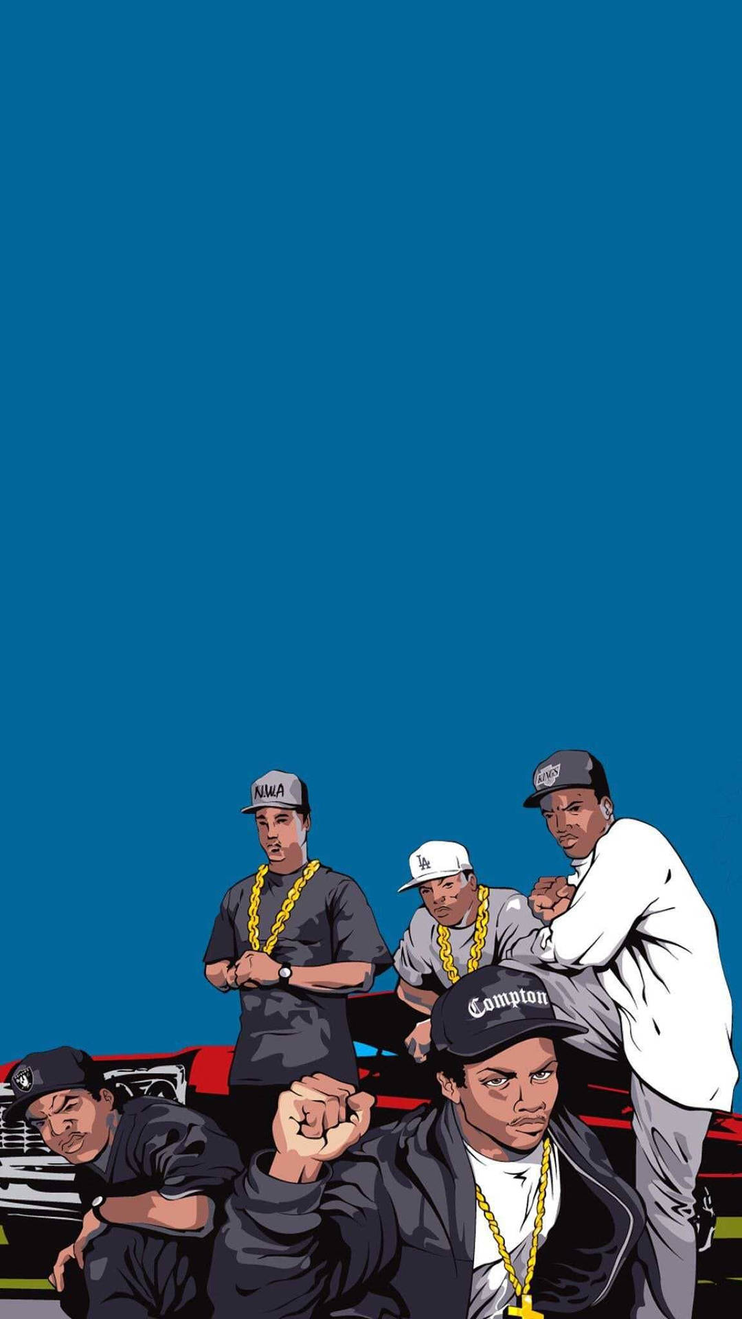 N.w.a. Hip Hop Group Vector Art