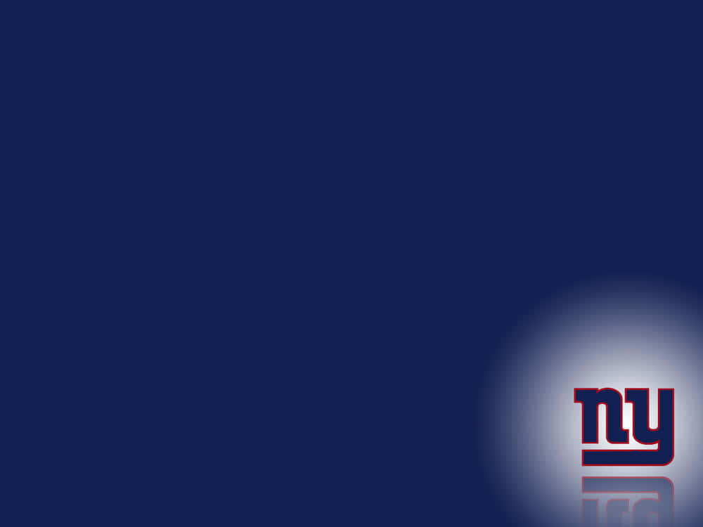 N Y Giants Logo Blue Background