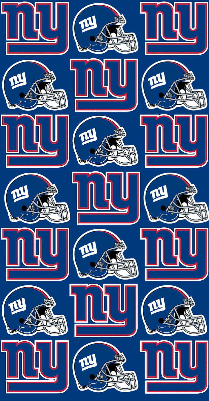 N Y Giants Logo Pattern