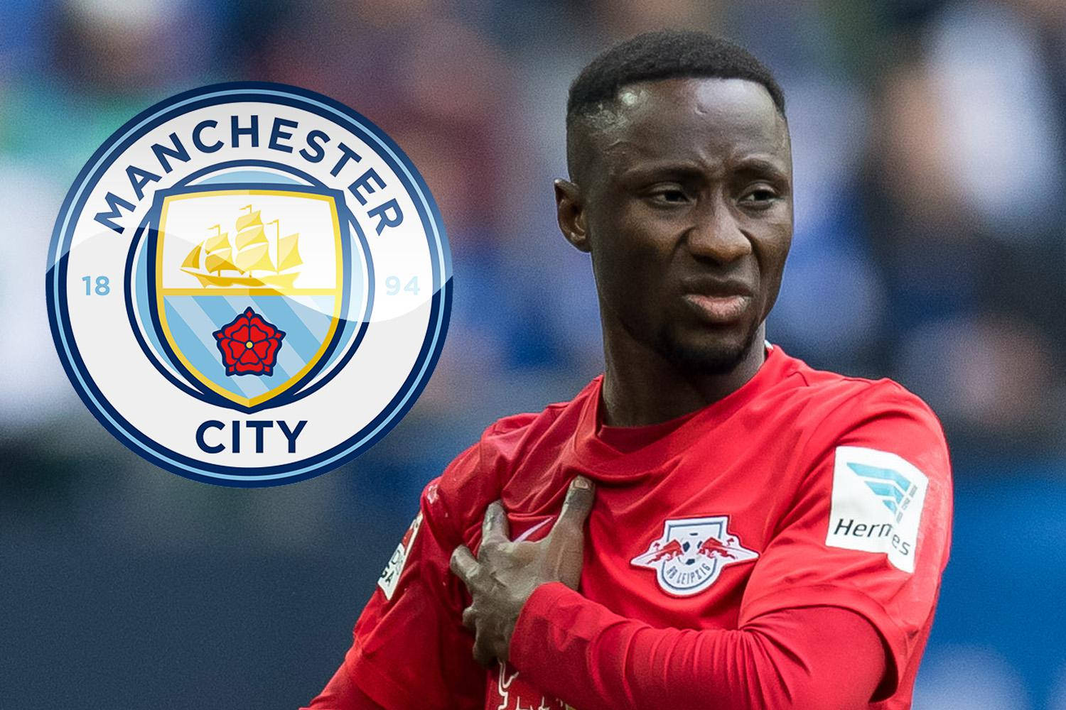 Naby Keita Manchester City Logo