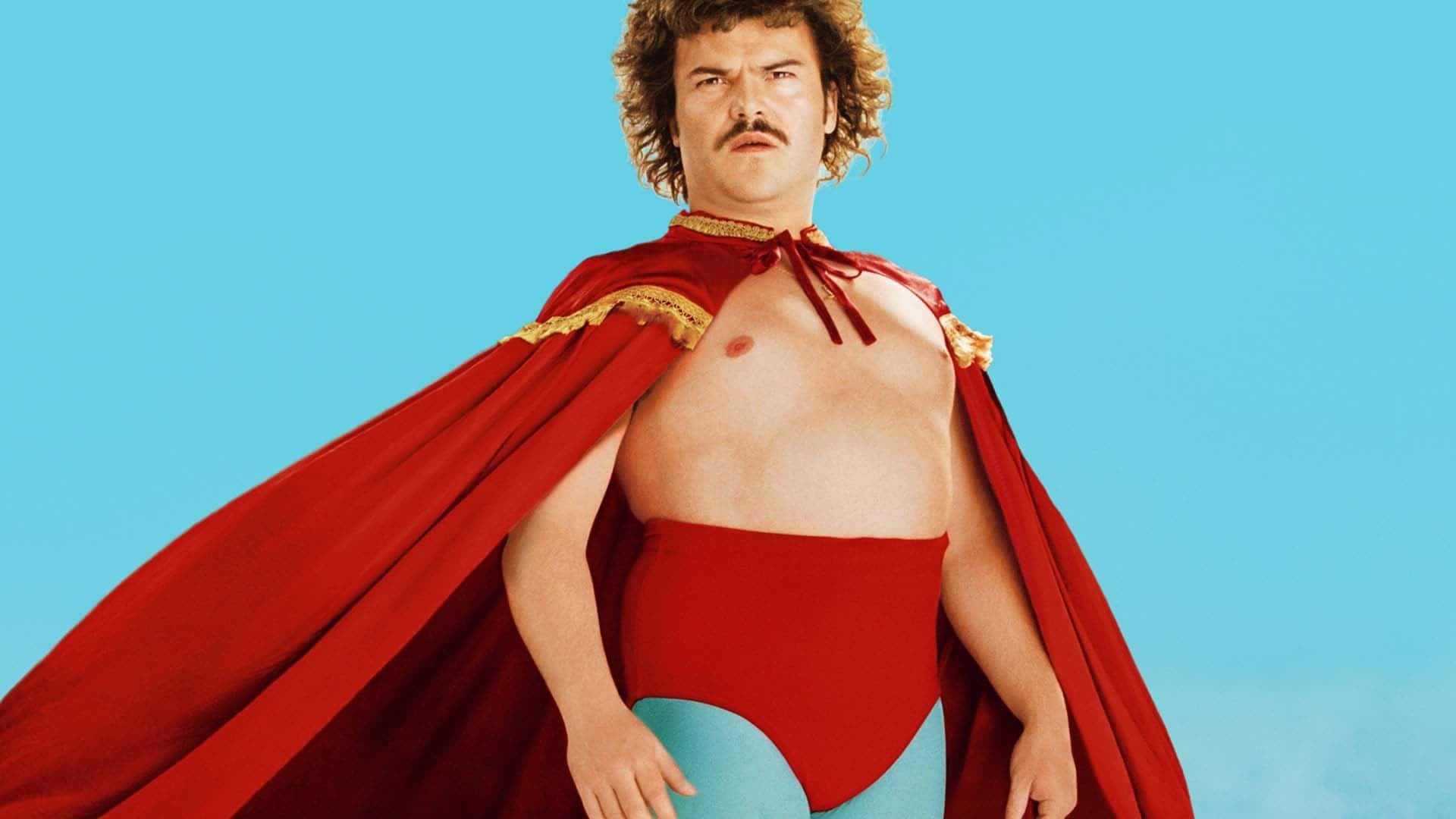 Nacho Libre Heroic Pose