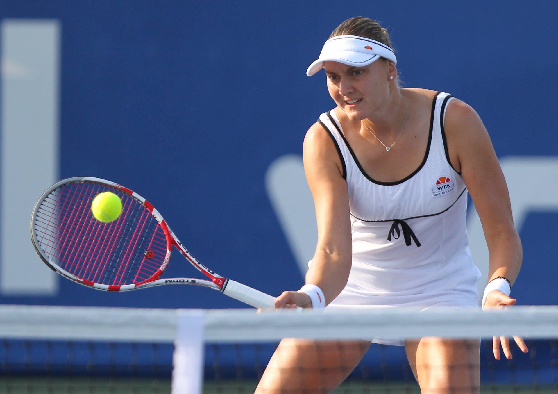 Nadia Petrova Low Forehand Stroke Background