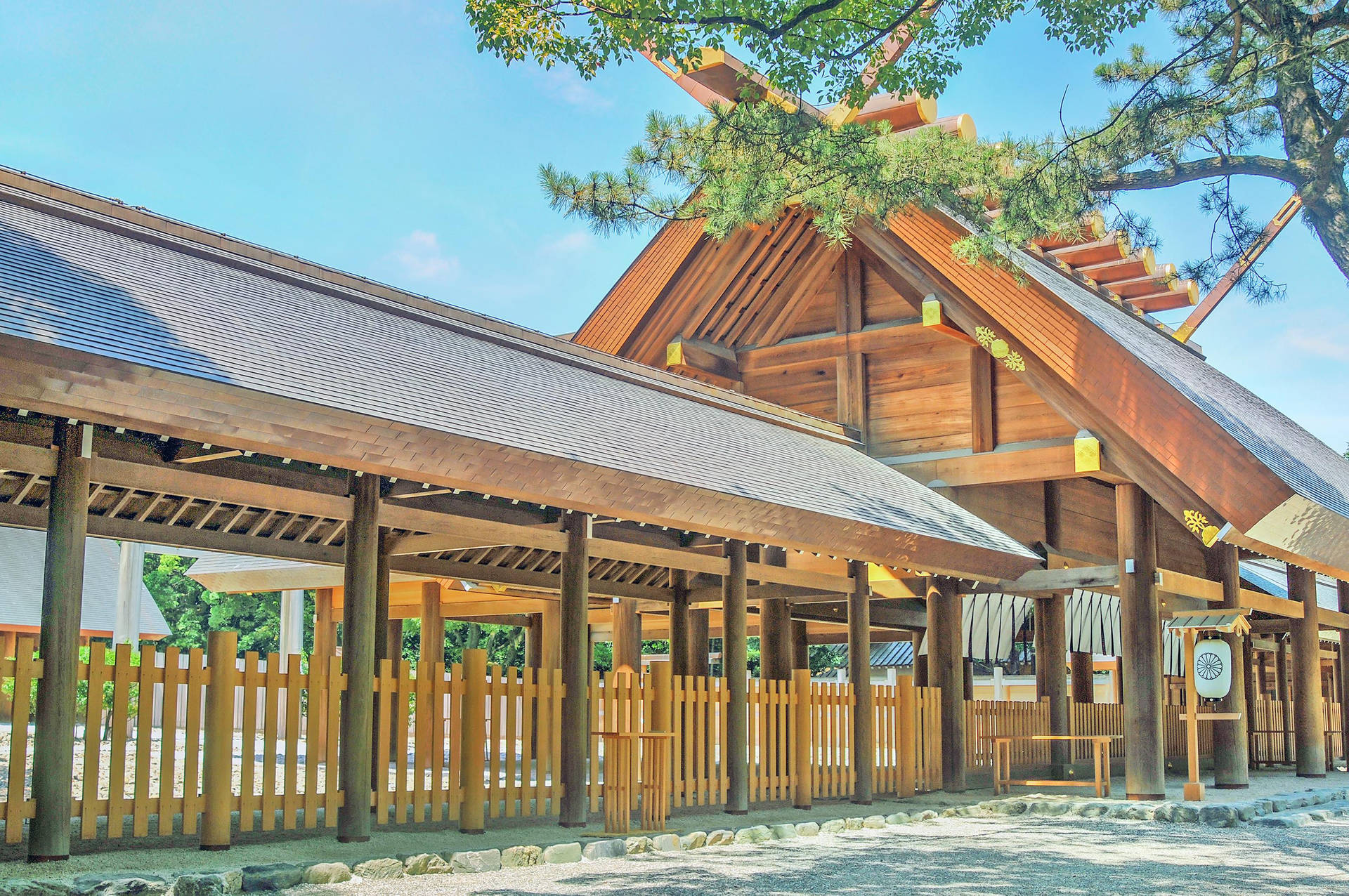 Nagoya Atsuta Jingu Treasure Hall Background