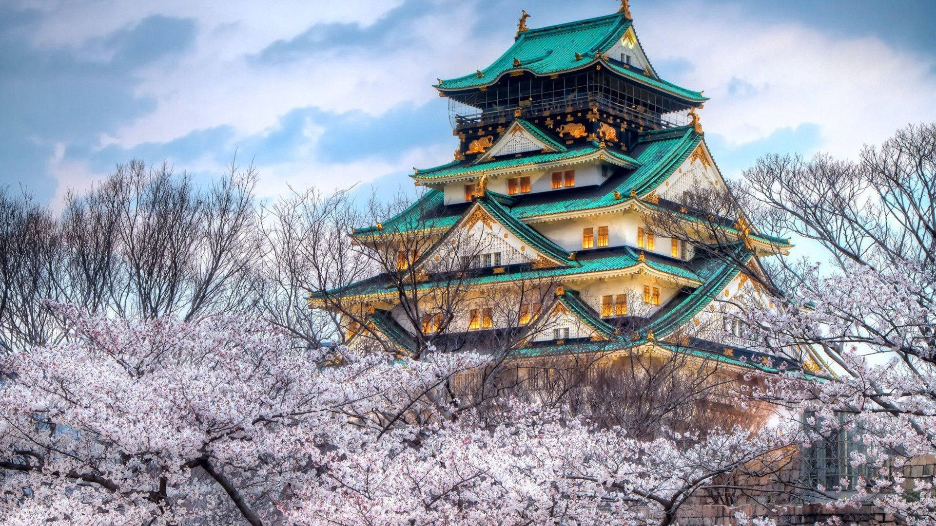 Nagoya Castle In Winter